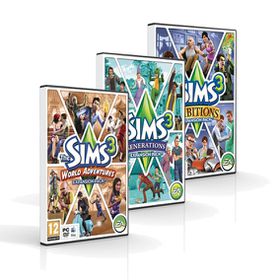 The Sims 3 pack: World Adventures + Generations + Ambitions (PC/MAC ...